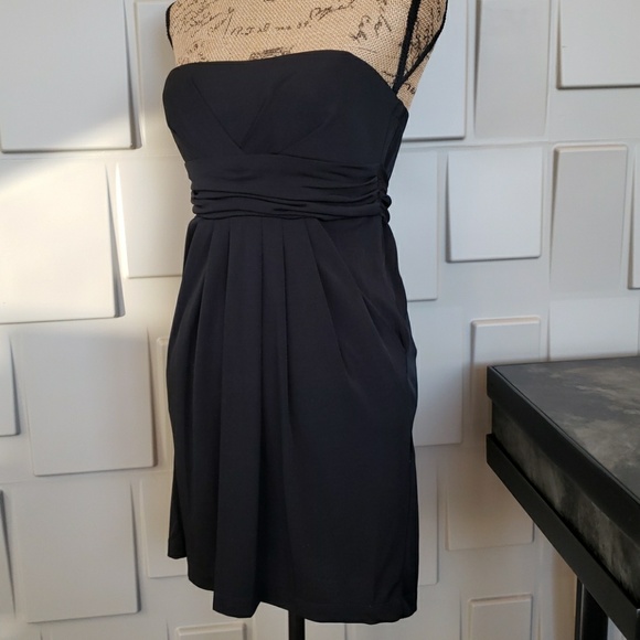 Wishes Wishes Wishes dress sundress evening black strapless Size Medium - Picture 2 of 5